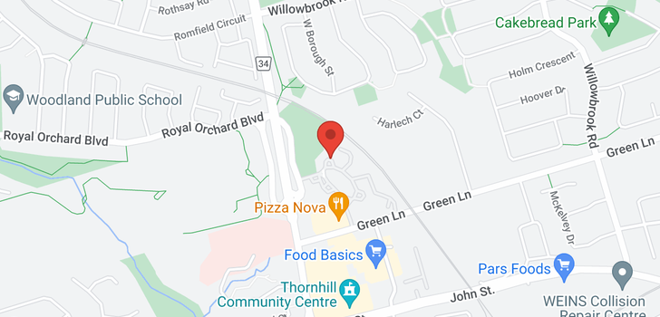 map of #704 -7905 BAYVIEW AVE